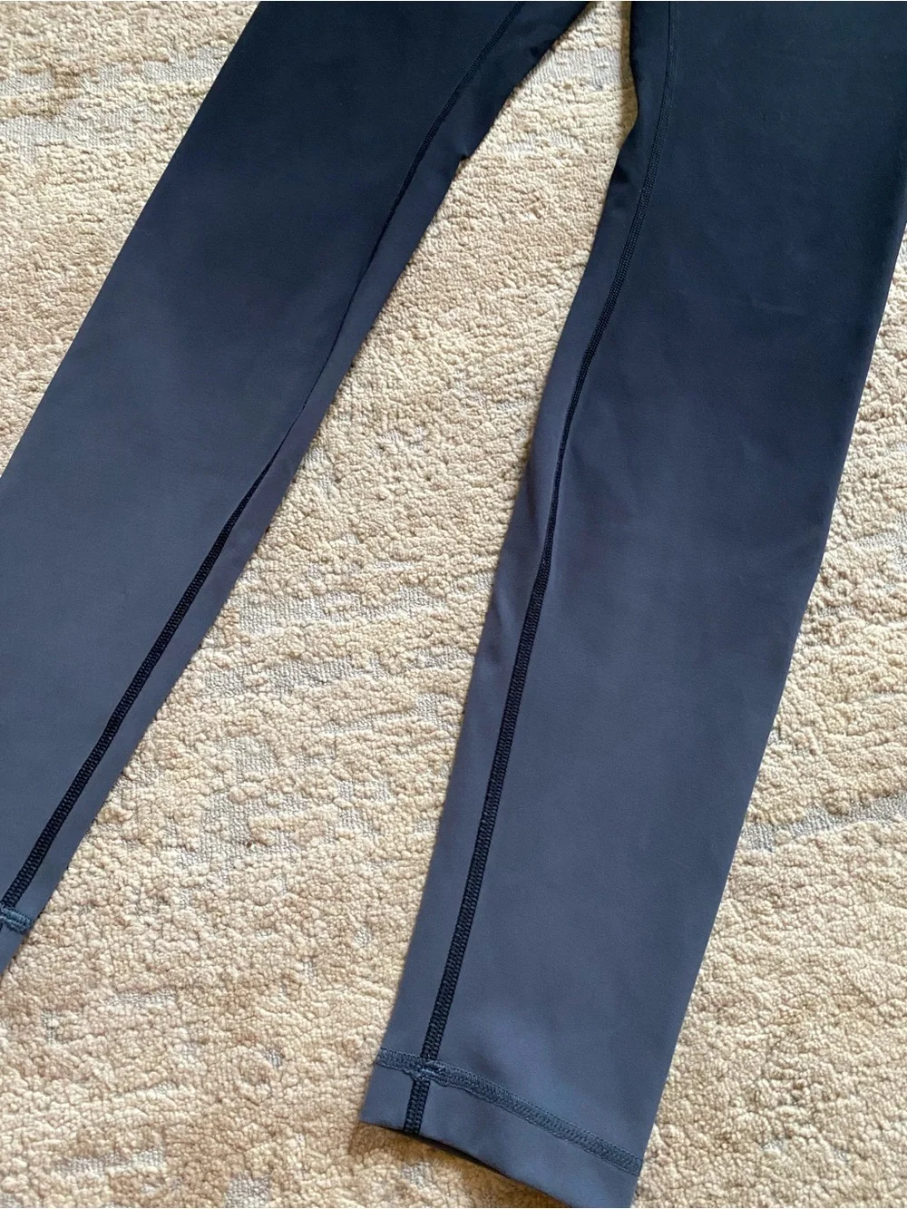Lululemon Wunder Under Pant Hi-Rise Ombre Black Legging Yoga Pants: 8